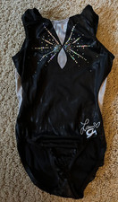 Golden Muse Laurie Hernandez by GK - Matte black and mystique holograms Child L