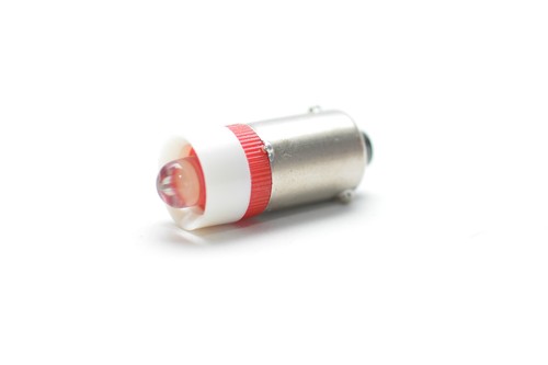 Single-LED von W. Schrickel BA9s 48 V AC/DC, versch. Farben, ca. 10x25 mm, NOS - Bild 4 von 19