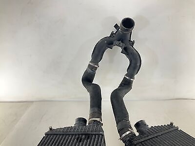 14-20 MASERATI Ghibli 3.0L Engine Left & Right Intercooler Pair w/ Hose OEM