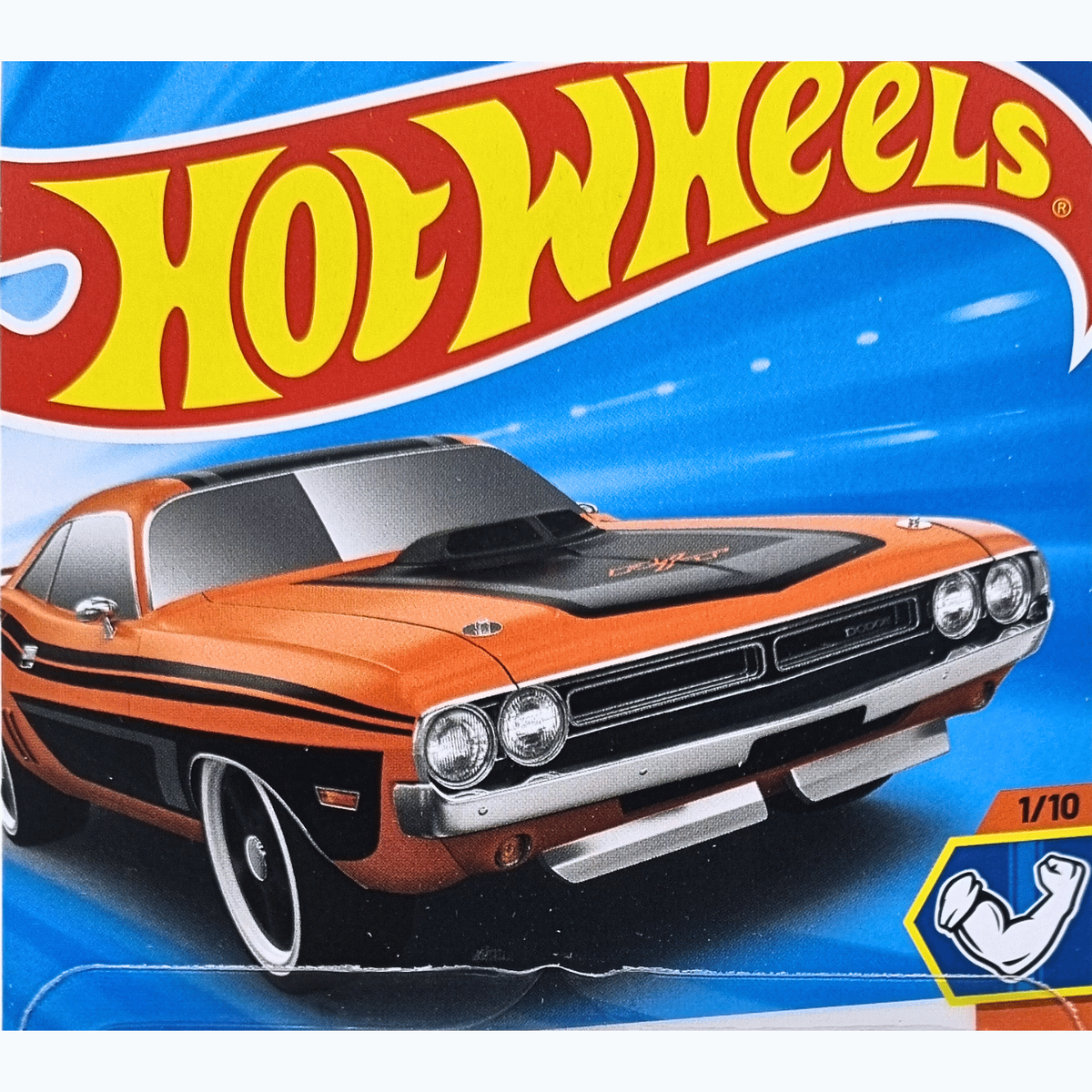 Hot Wheels '71 Dodge Challenger HW Muscle Mania New Release Case G