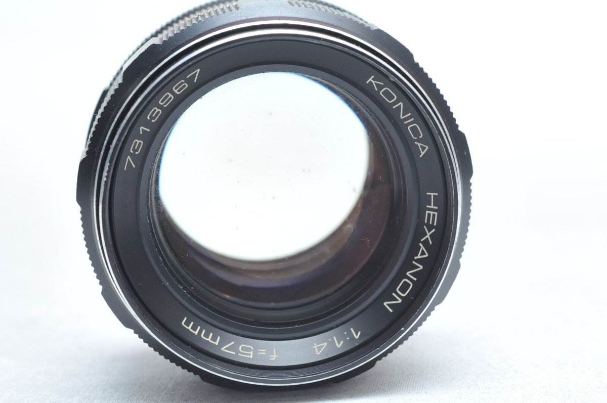 m*o様 【ジャンク】AUTOREX P + Hexanon 57mm F1.4 Konica 57mm f1.4 Hexanon AR EE Lens for Sony Fuji Mirrorless