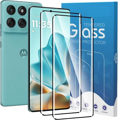 BNBUKLTD® For Motorola Edge 60 Fusion Pro 60S Full Cover Screen Protector Tempered Glass