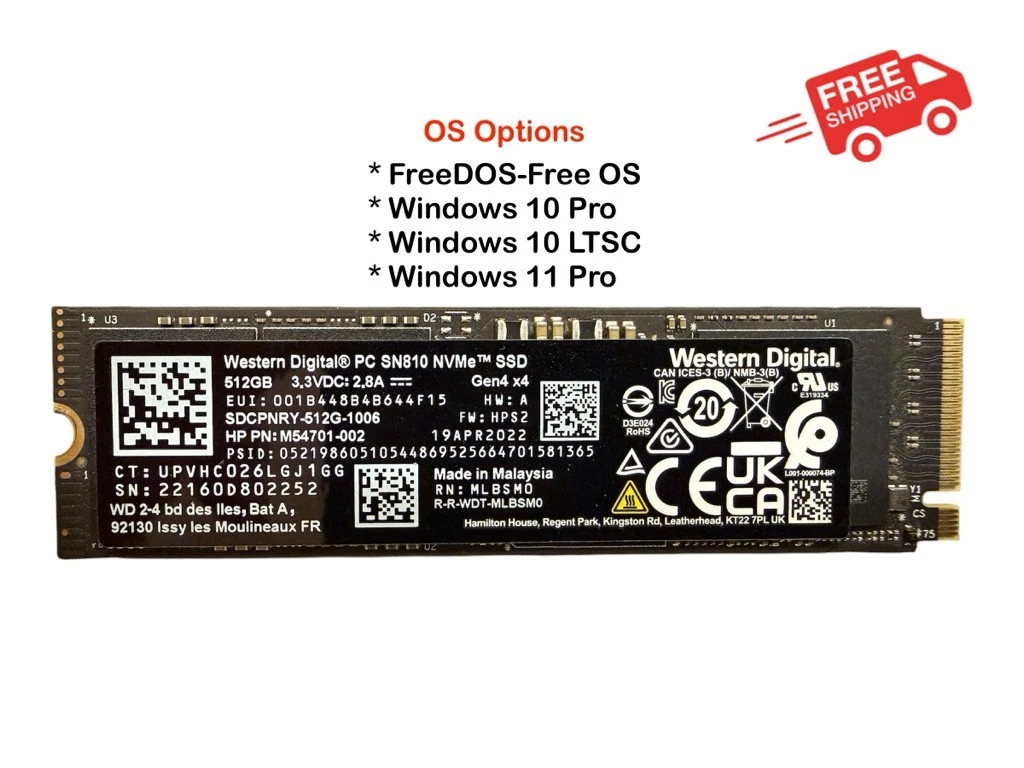 NVME 512 GB Solid State Drives for sale | eBay