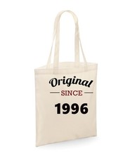 30th birthday shopping bag 1996 gift/gift for her/women/keepsake/birthday gift