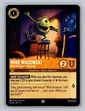 Mike Wazowski - Well-Rounded Entertainer 21/207 Attack of the Vine Lorcana NM