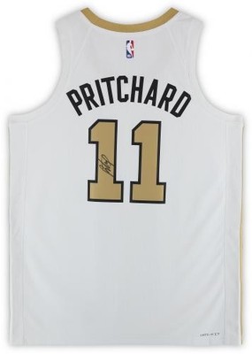 Payton Pritchard Celtics Signed Nike 2025-26 White City Edition