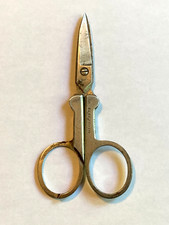 Antique Folding 1872 MARX Sewing Scissors Patented May 28,72 Over 150 Years Old 
