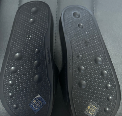 Valentino Black Slides with White Logo | eBay display picture 2