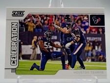 2020 SCORE WHITNEY MERCILUS CELEBRATION FOOTBALL CARD TEXANS NFL CE-6 panini 