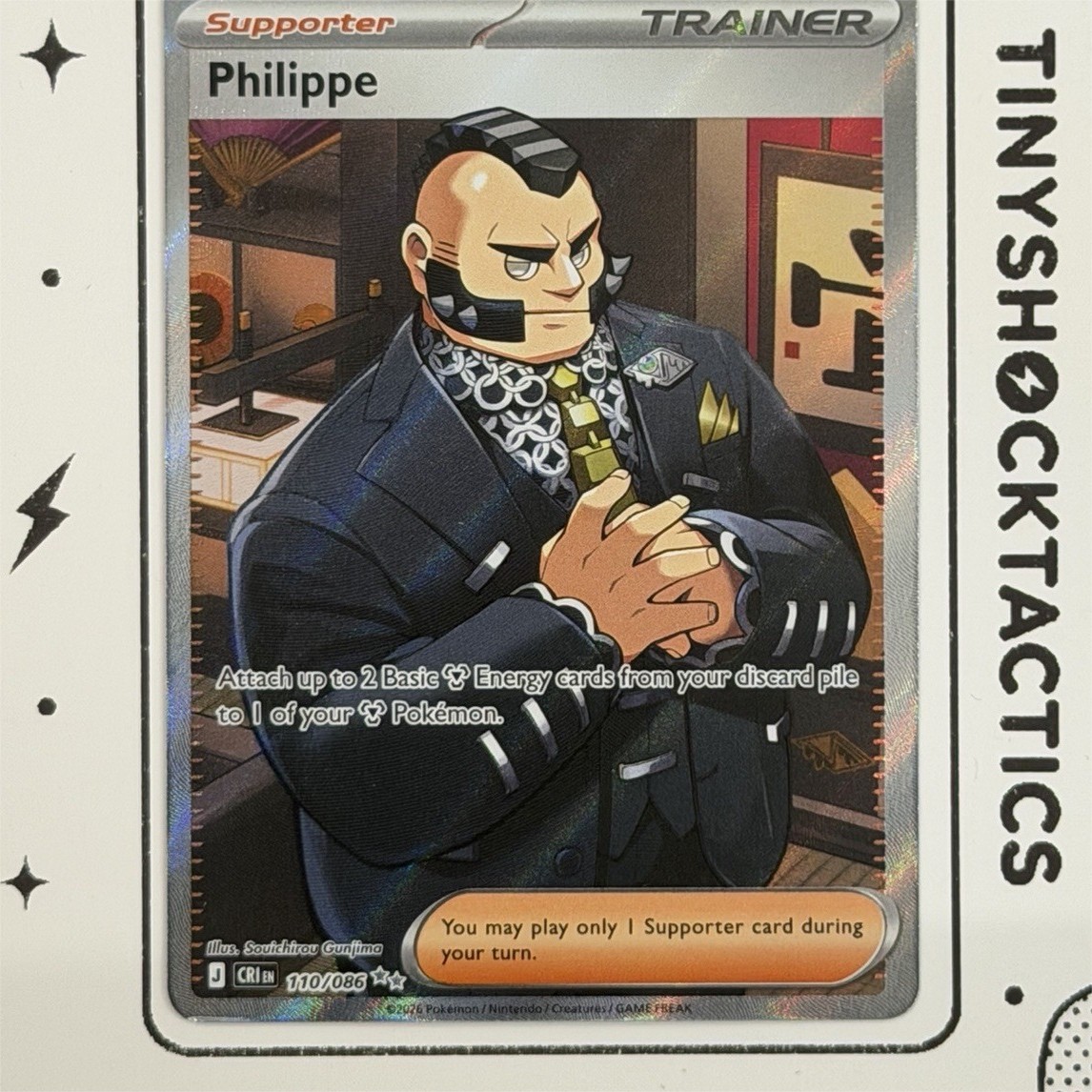 Pokemon Philippe - 110/086 - ME04: Chaos Rising (CRI) NM