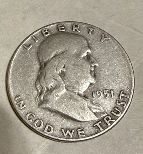 1951 Franklin Half Dollar