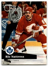 1991-92 Pro Set Ric Nattress Toronto Maple Leafs #363