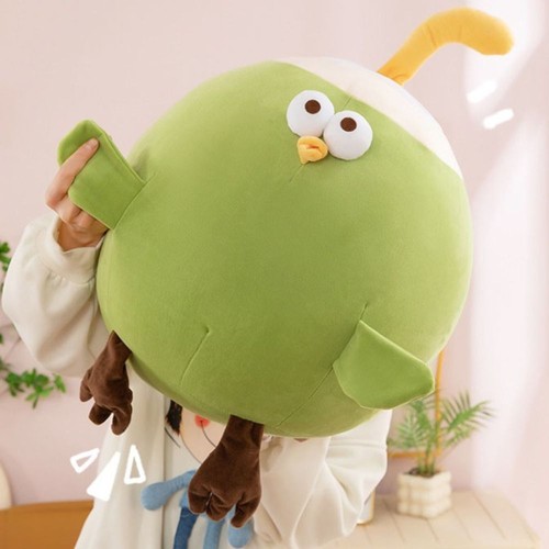 Fluffy Coconut Chicken Plush Toy Chicken Stuffed Doll Birthday Parties - Picture 6 of 11