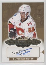 2016 Fleer Showcase Hot Prospects Autos 470/499 Oliver Kylington #148 Auto ex2