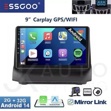Aggiornamento schermo automatico 9" Carplay Android con fotocamera per Ford Fiesta MK7 2008-2017