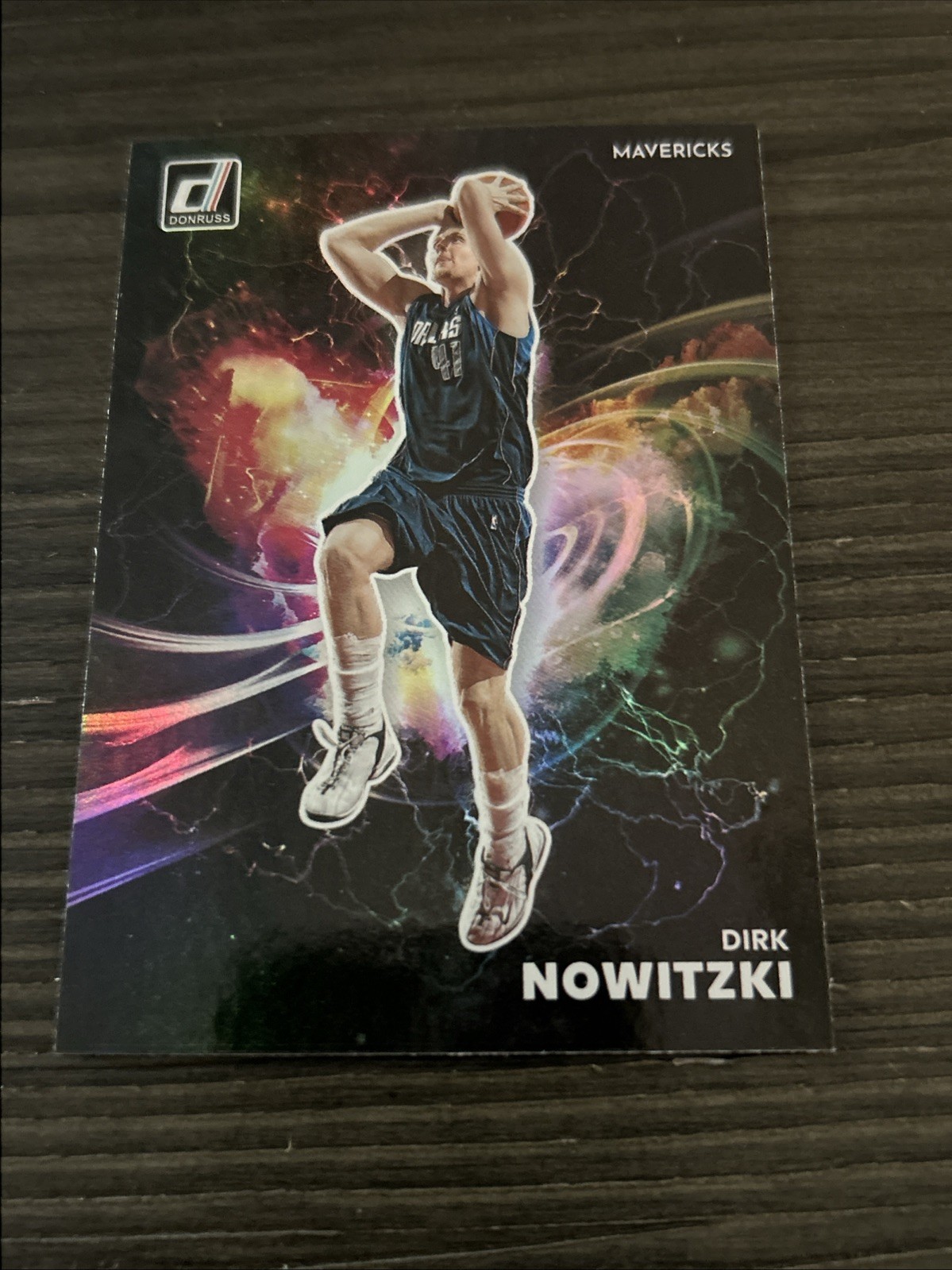 2022-23 Panini Donruss Night Moves Dirk Nowitzki #29 SSP Case Hit Mavericks HOF