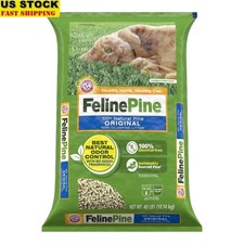 Natural Non-Clumping Cat Litter Pine Pellets Odor Control Lightweight Low Dust