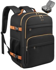 Travel Backpack Women Flight Approved Carry on Bag Black