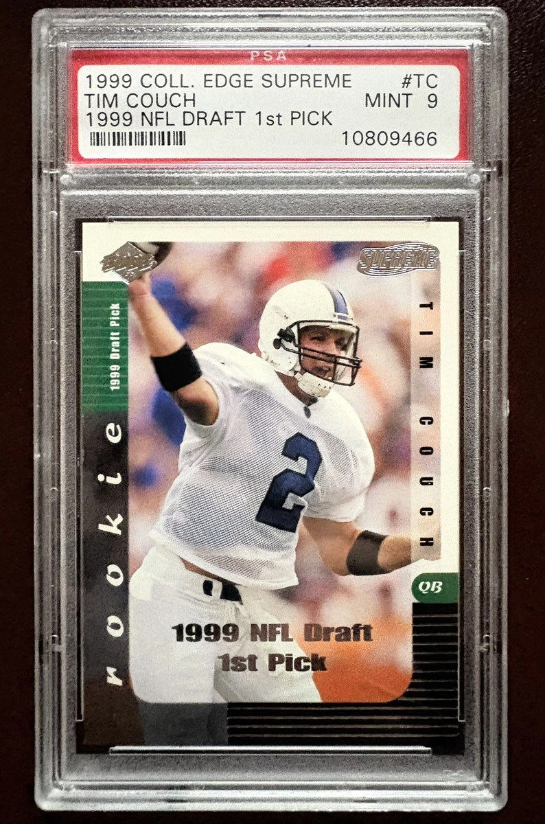 NFL◆アメリカンフットボール◆QB◆TIM COUCH◆サイン入りカード Collector's Edge Supreme Tim Couch #TC Trading Card 1999 for sale
