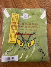 NWT Hanna Andersson DR SEUSS GREEN GRINCH Pajamas CHRISTMAS 160 14 - 16