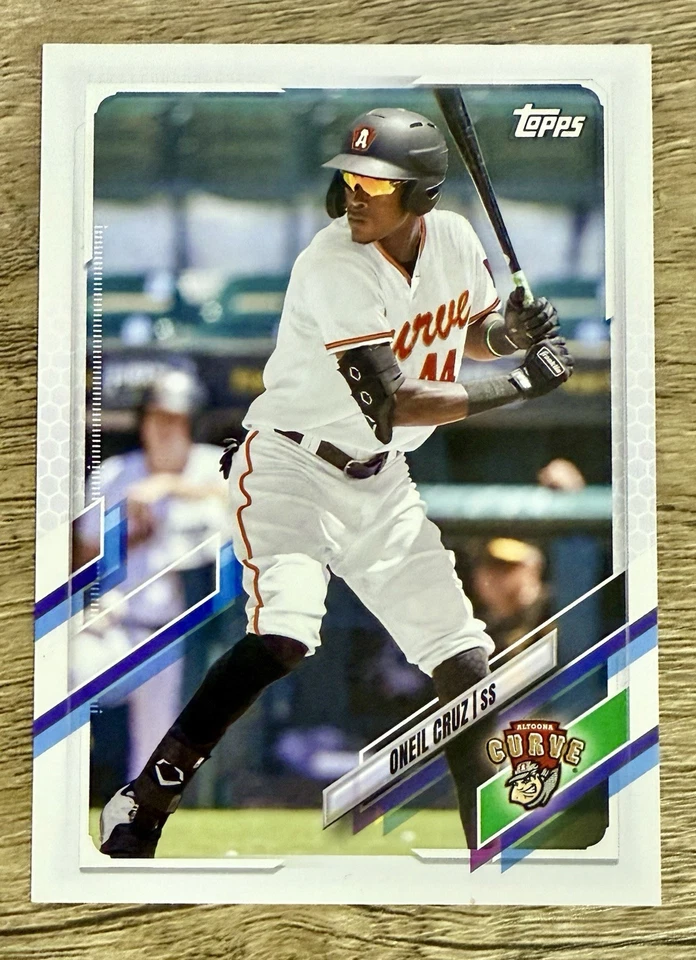 (5) 2021 Topps Pro Debut Oneil Cruz #PD-146 Pittsburgh Pirates 5 Card Lot - Image 2 of 4