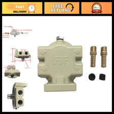 Diesel Fuel Filter Base Kit With Fittings Npt Ports Quick Spin-on Setup O-rin