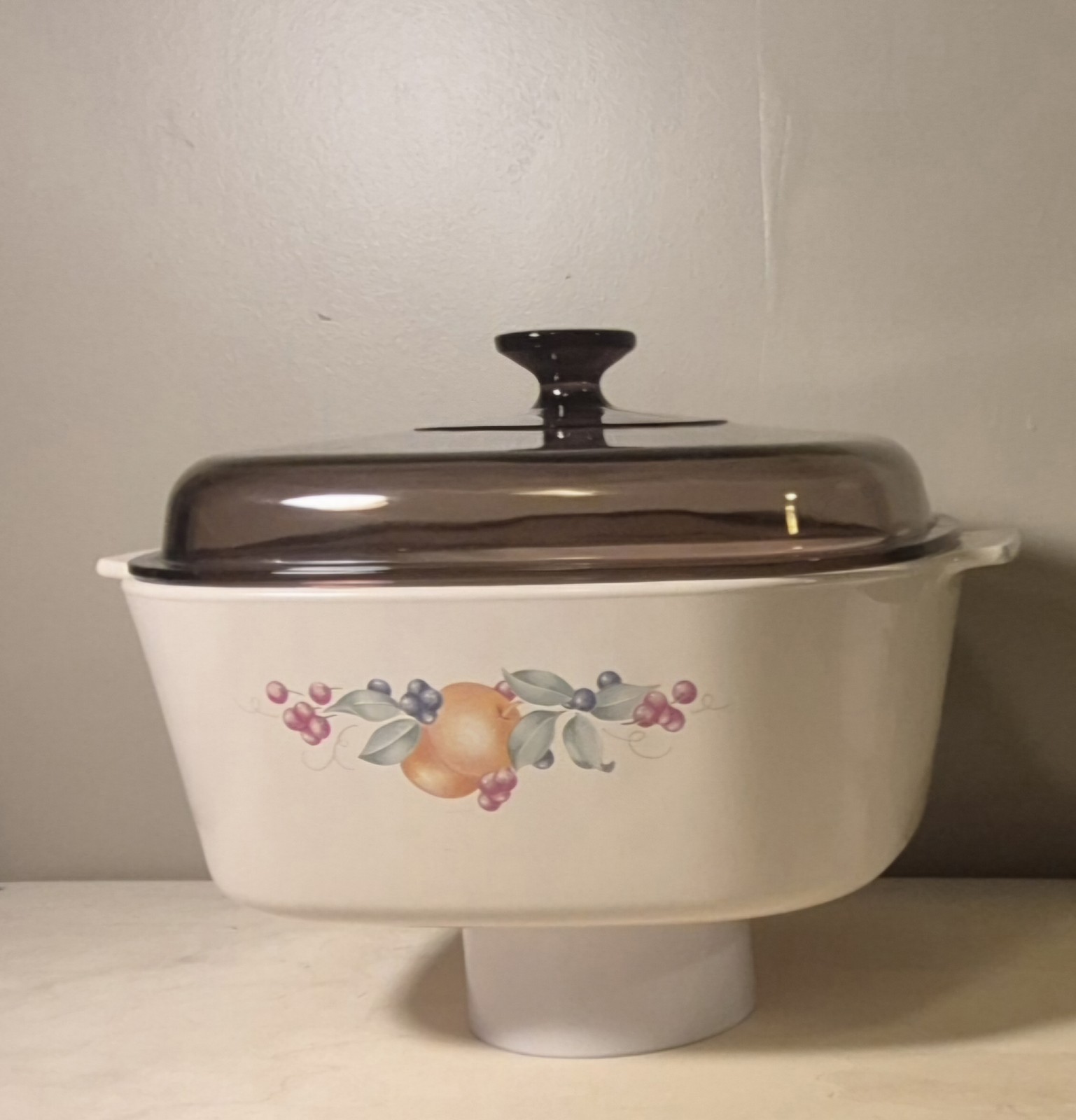 2 Vintage Corning Ware Abundance  A-5-B 5 L And  A-2-B 2 L Casserole Dishes 