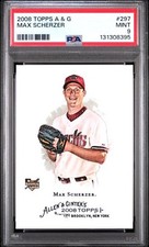 Max Scherzer Rookie Cards Checklist and Autographed Memorabilia Guide 18