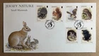 GB Jersey FDC 1999 Small Mammals