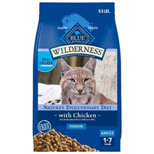 Natural High-Protein, Grain-Free Dry Cat Food, Chicken, 9.5-lb. Bag