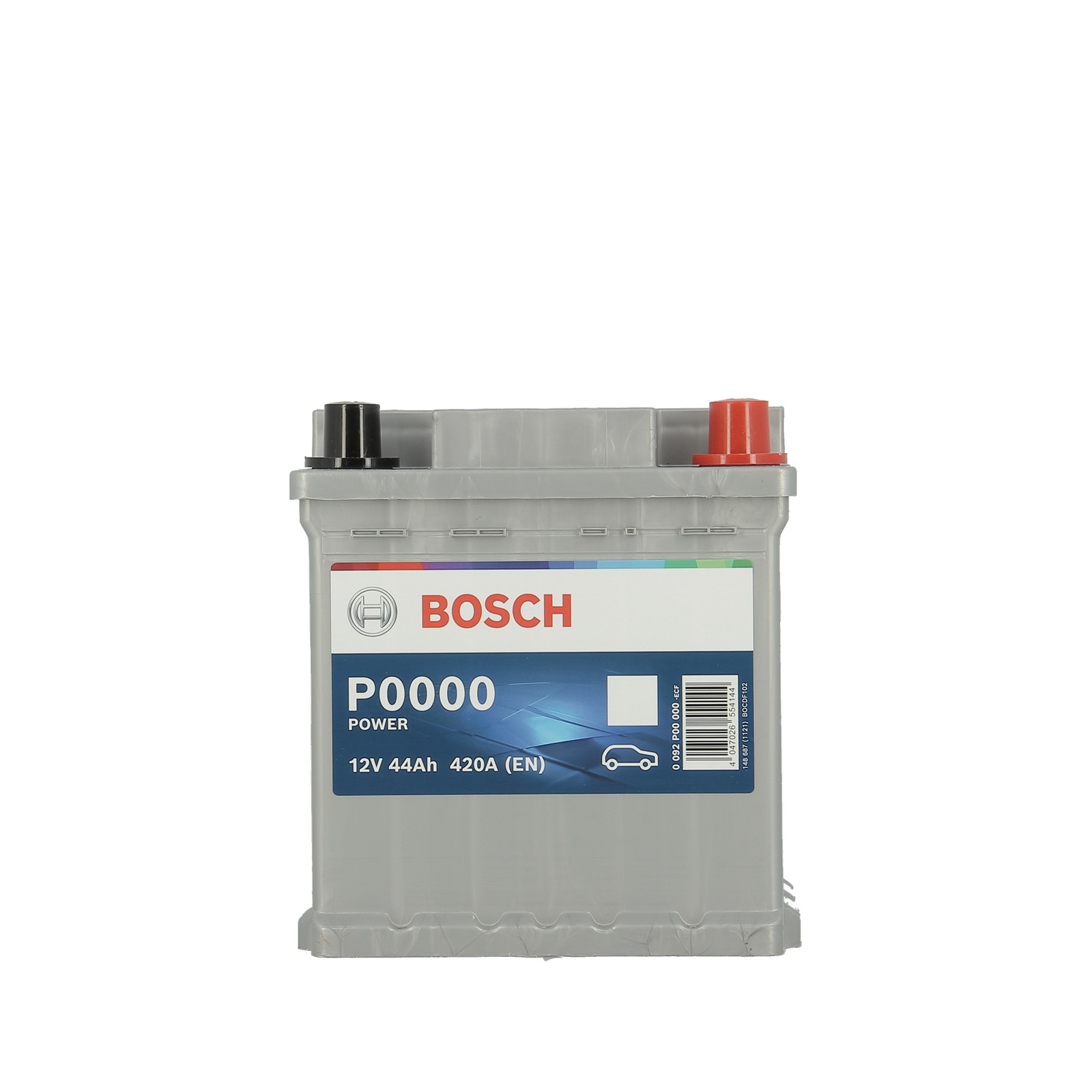 Batterie auto BOSCH 12V 44Ah 420A S3001 pour citadines