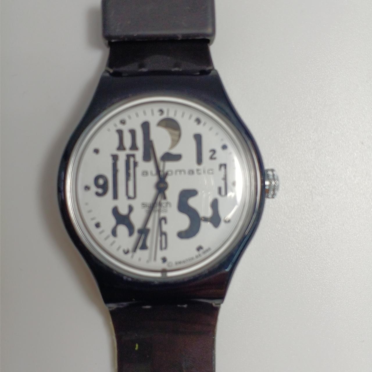 Swatch Automatic Blackboard Automatic Watch Wrist… - image 7