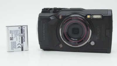 OLYMPUS TOUGH TG-6 schwarze kompakte Digitalkamera getestet funktionierender ...