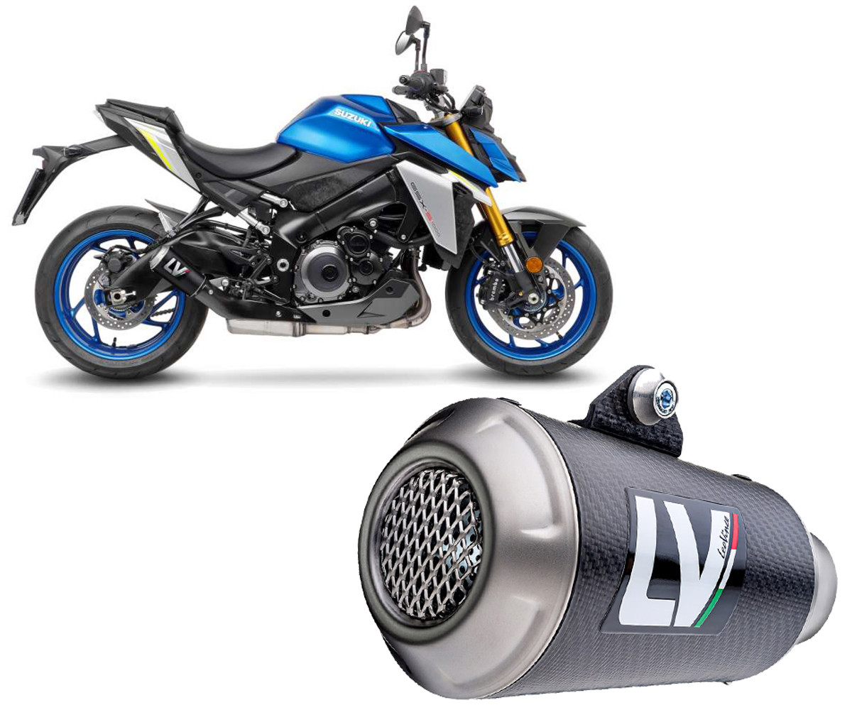 Leovince Exhaust LV-10 Carbon Approved for SUZUKI GSX-S 1000 GT 2021 > 2024
