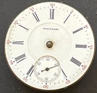 Antique 1907 Waltham Model 1883 85 Pocket Watch Movement Parts/Repair 18s 17j