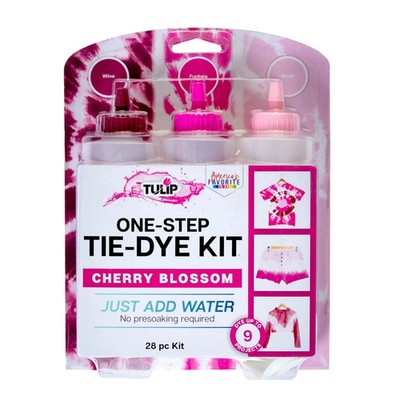 TIE-DYE-KIT One-Step TULIP Cherry Blossom Just Add Water No Presoak