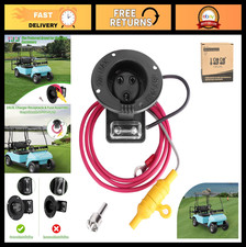 48V Charger Receptacle  Fuse Assembly for Club Car DS Golf Cart, OEM Replacemen