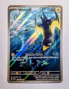 wattrel pokemon card value Iono's Wattrel #054/159 Pokémon SV09: Journey Together Reverse Holo — Booghe main image 1