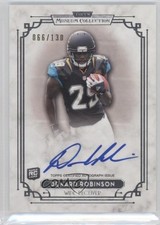 2013 Topps Museum Collection Signature Series 66/130 Denard Robinson Auto 0p5