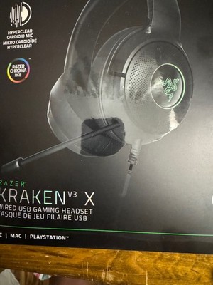 Razer Kraken V3 X Wired Gaming Headset for PC / Mac / PlayStation  