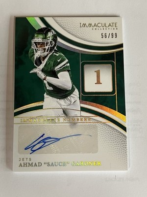 2025 Immaculate Sauce Gardner Immaculate Numbers Auto /99