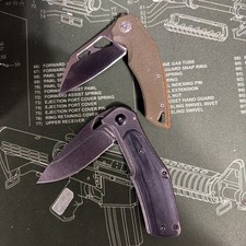 FOX EDGE ATRAX&nbsp;FE-027 MOD&nbsp;VG-10 AND FOX LINER LOCK (2 KNIVES)