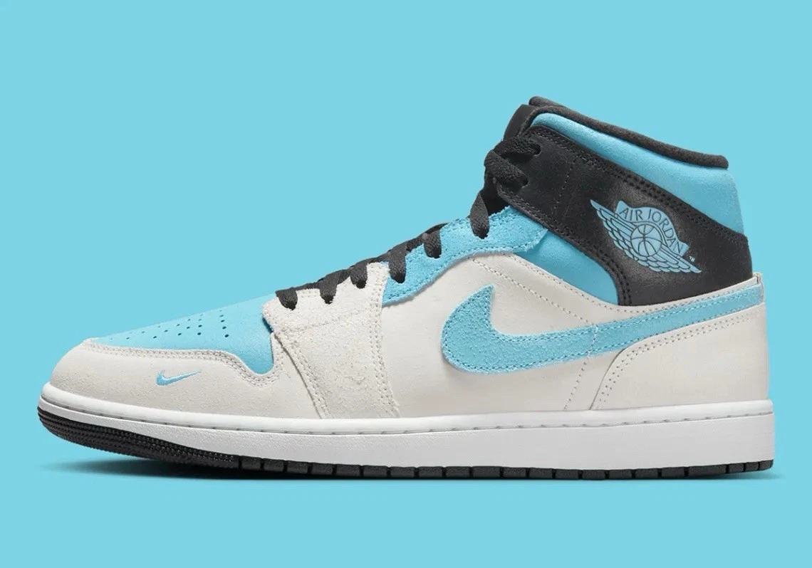 25+ Jordan 1 SE Mid Summit White Blue Chill for sale | Updated Oct