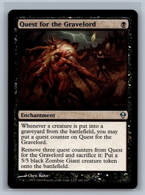 Magic The Gathering Zendikar Quest for the Gravelord #108/249 MTG TCG CCG