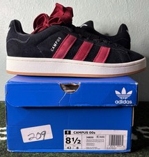 Adidas US Men’s 8.5/’s 9.5 - Adidas Campus 00s “Black White Gum” , NIB