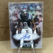 2025 Panini Luminance - Rookies Trey Amos #163 Autographs /700 (AU, RC)