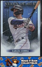Carlos Correa 2022 Topps Update Stars of MLB #SMLB-70 Minnesota Twins