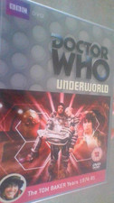 Doctor Who - Underworld  VG Condition/Insert Under World  Dr Who BBC SILVER CASE
