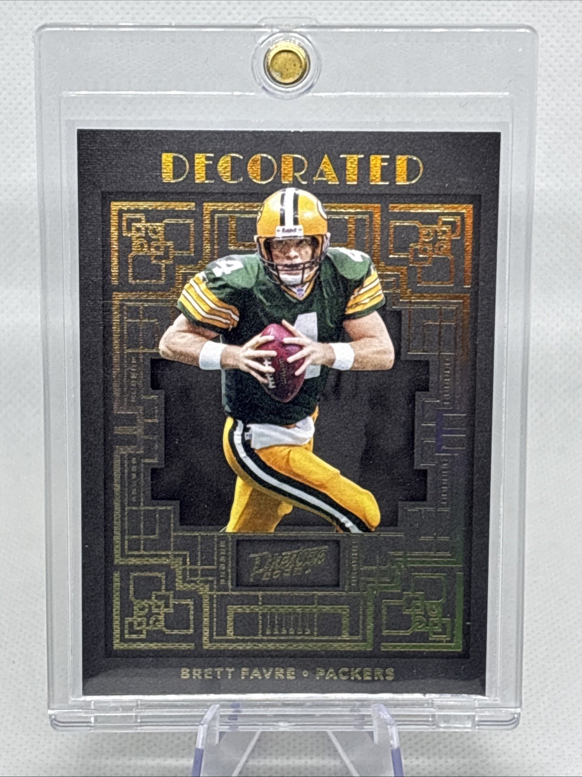 2022 Panini Prestige Decorated Brett Favre #DE-10 SP Packers HOF NM