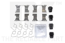NK Zubehörsatz Scheibenbremsbelag 7952252 für OPEL CROSSLAND P17 P2QO SUZUKI SX4